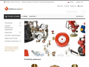 Sklep online z zaworami dedykowanymi do systemów przeciwpożarowych